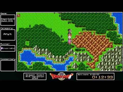 Dragon Quest RTA Marathon 2024 - Dragon Quest III (Switch) by CreativeEly