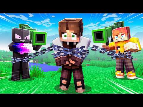 ✅Топ Спидранер + Две Обезьяны с Оружием и ЦЕПЬЮ Проходят Майнкрафт