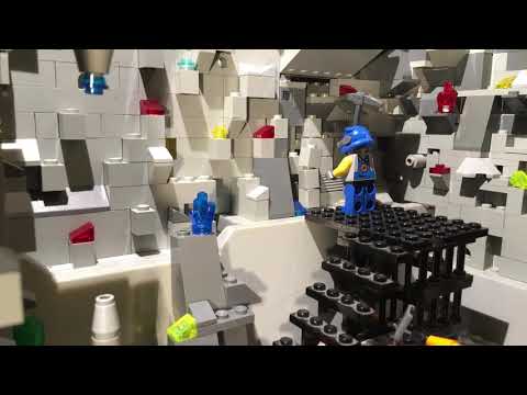 Die Kristallhöhle. Ein LEGO-Stop-Motion-Film.
