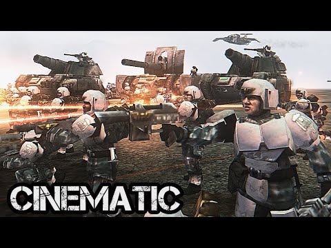 Unification Mod | Imperial Guard & Space Marines vs Eldar! - Warhammer 40K: Dawn of War: Soulstorm