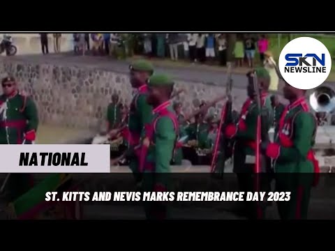 ST. KITTS AND NEVIS MARKS REMEMBRANCE DAY 2023