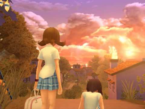 Kingdom Hearts II, English cutscene: 57 - Kairi Runs - HD 720p