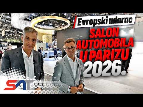 Emisija SAT: Evropski udarac – Salon automobila u Parizu 2026.