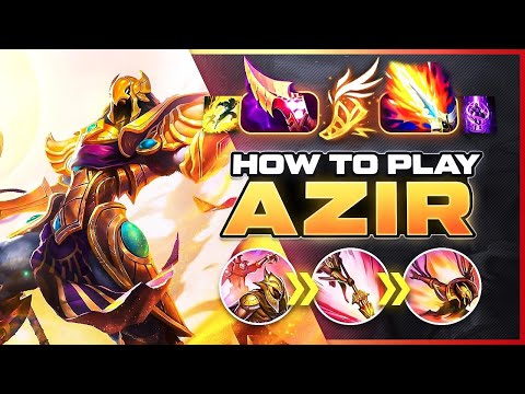 HOW TO PLAY AZIR SEASON 15 | BEST Build & Runes | Season 15 Azir Guide | League of Legends