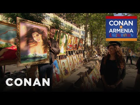 Conan Hits An Armenian Flea Market | CONAN on TBS