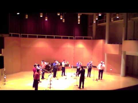 Great Lakes Trombone Ensemble @ 2012 CTS -  Bourgeois, Scherzo Funèbre