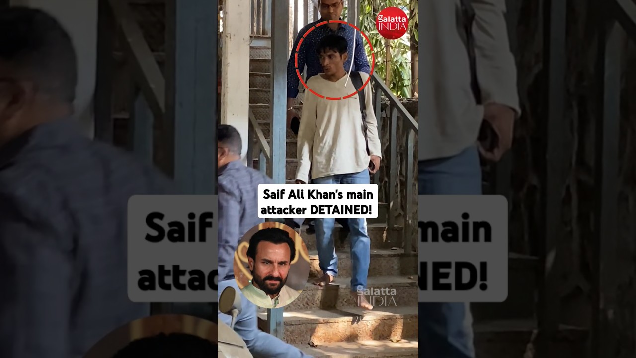 #saifalikhan stabbing: Main accused detained by #MumbaiPolice a day after the attack
