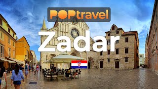 ZADAR, Croatia 🇭🇷- Around the Old Town - 4K 60fps (UHD)