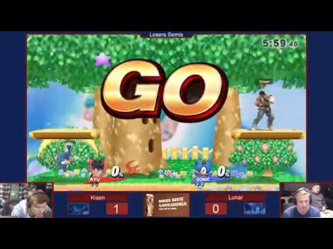Bergen e-clash - Kisen vs Lunar - Losers Quarters - Smash 4