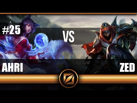 Ahri vs Zed [Diamond Tryhard Game 4.rész]