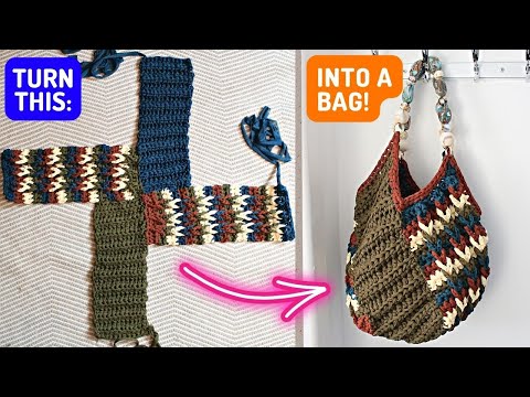 Crochet Bag - The quickest way to crochet a bag!