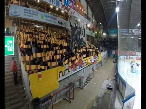 EHCO vs. SC LANGNAU - Choreo der Langnau-Fans (15.11.2014)
