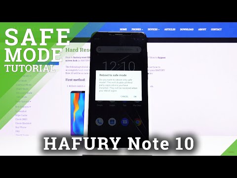 How to Open Safe Mode on HAFURY Note 10 – Enter Safe Mode