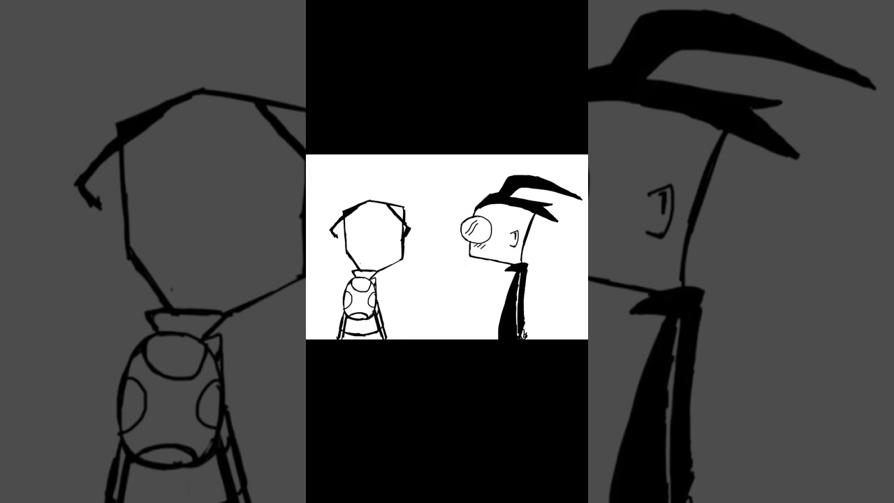 Invader Zim ll Rejection Animation #short