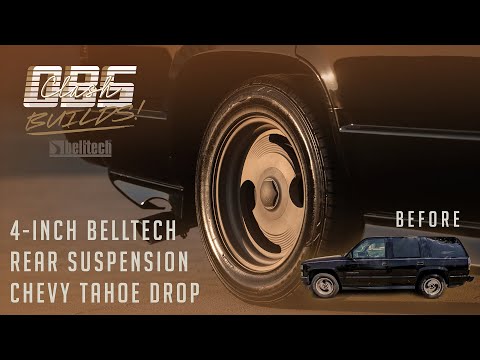 OBS Tahoe Rear Lowering Suspension 4 Inch Belltech Drop - OBS Clash Builds Tahoe Unlimited