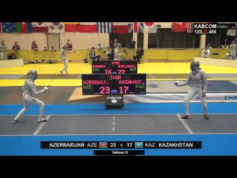 SWS 2015 Ghent - T32 - KAZ v AZE