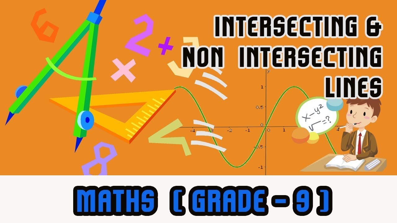 Mathematics Grade 9 -Lines & Angles (Intersecting & Non Intersecting Lines | Axioms, Pair of Angles)