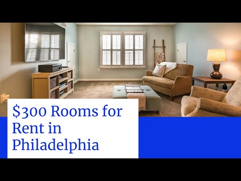 $300 a Month Rooms for Rent In Philadelphia