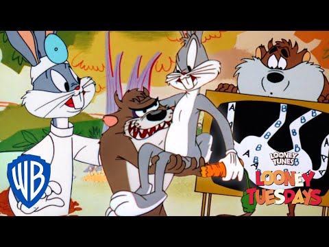 Looney Tuesday | Surprising Duo: Bugs Bunny & Tazmanian Devil | Looney Tunes | WB Kids