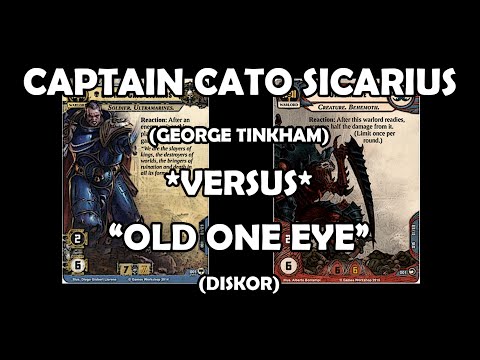 Captain Cato Sicarius versus "Old One Eye" - Warhammer 40,000: Conquest
