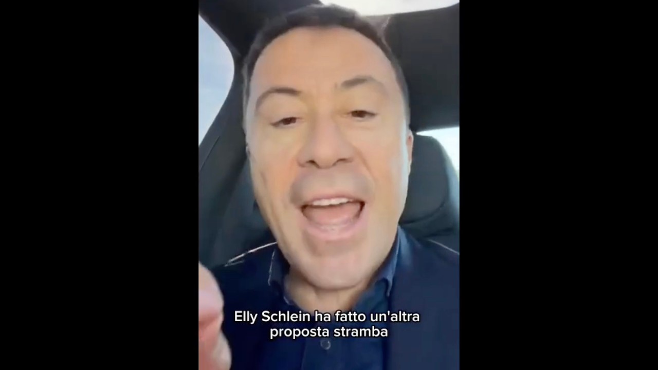 ITALO BOCCHINO: “AVETE SENTITO L’ULTIMA DI ELLY SCHLEIN?”