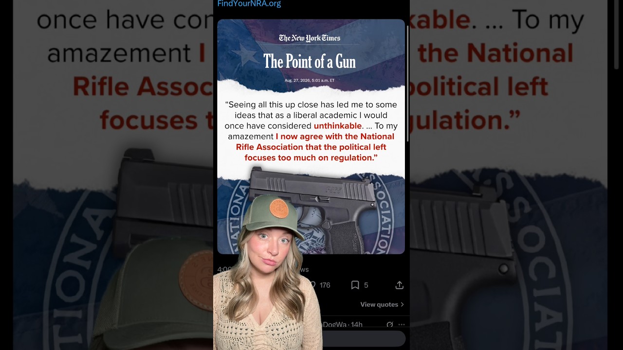 THIS Was In The New York Times?!? #shortsfeed #2ndamendment #shortsvideo #shorts