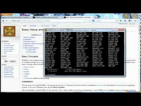 Dosbox basic tutorial, how to play old games - Squakenet.com