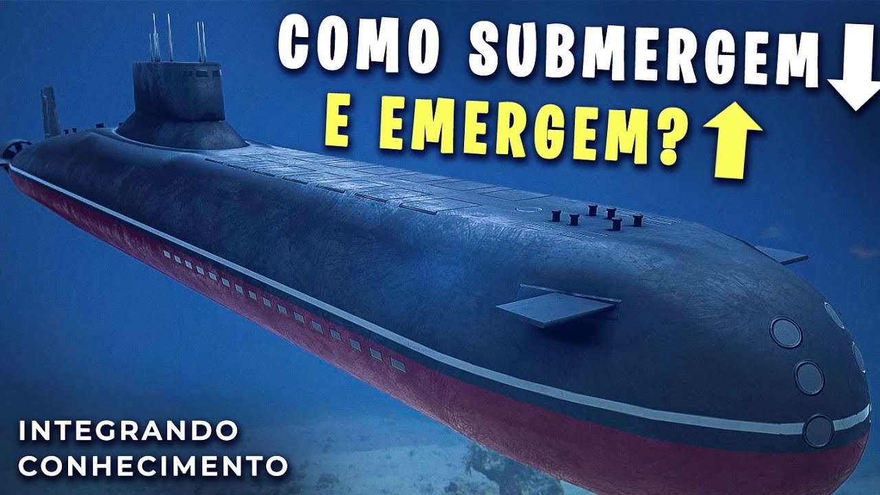 Como é que os submarinos submergem e emergem? Como é que os submarinos submergem e emergem?