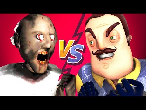 Гренни vs Привет Сосед - фильм (Все серии подряд Хеллоу Нейбор 3D анимация)