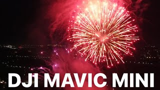 DJI MAVIC MINI Fireworks 💥 Fotage Kirby Park Kingston, Wilkes-Barre Pennsylvania 4th of July￼