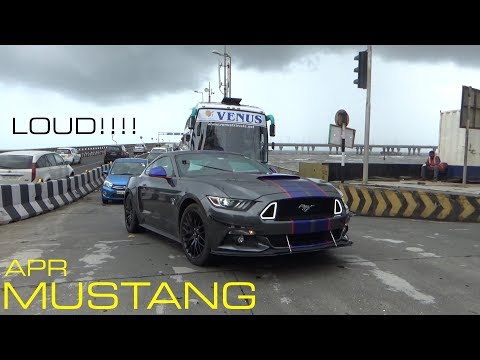 LOUD Ford mustang GT w/ BORLA exhaust | APR Performance