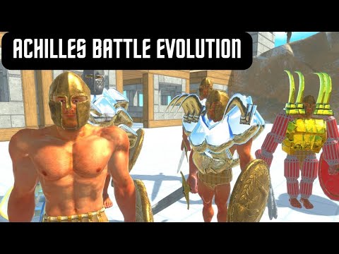 ACHILLES BATTLE EVOLUTION  -  PAST   PRESENT   FUTURE  - ANIMAL REVOLT BATTLE SIMULATOR