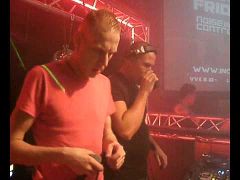 DJ Kevin Kaos  & MC M-CORE @ hard winter 23-12-2011
