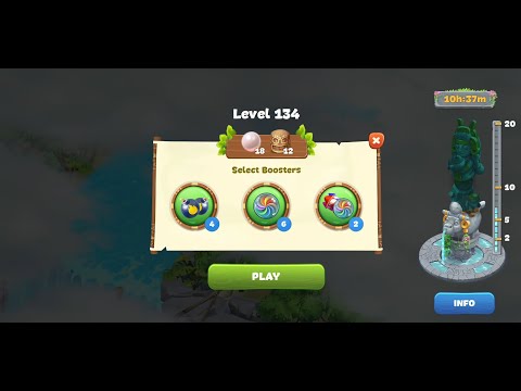 Lost Island Blast Adventure Level 134