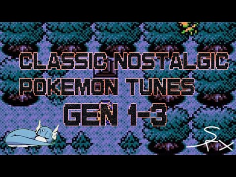 Classic Nostalgic Pokemon Osts (Gen 1-3), making you feel older than you already are.