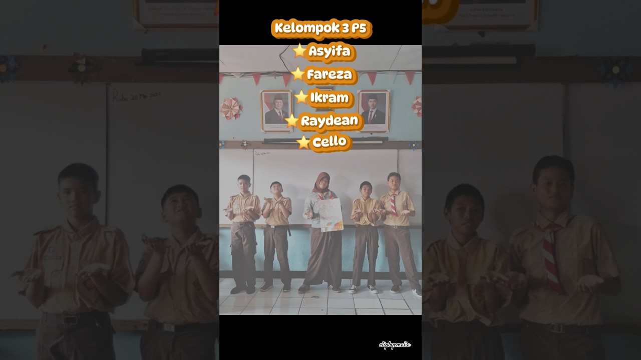 ✨️Presentasi Poster Makanan 4 Sehat 5 Sempurna/Gizi Seimbang by Kelompok 3 VIB