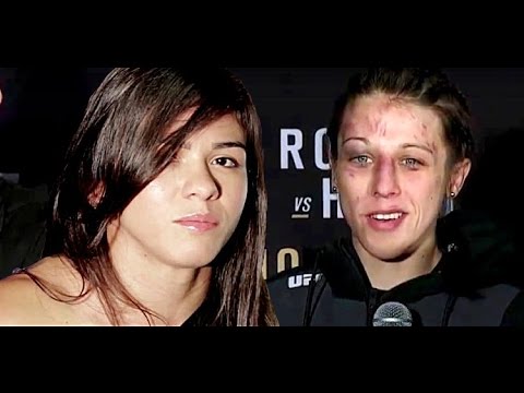 Joanna Jedrzejczyk and Claudia Gadelha Rip Each Other at UFC Unstoppable Presser
