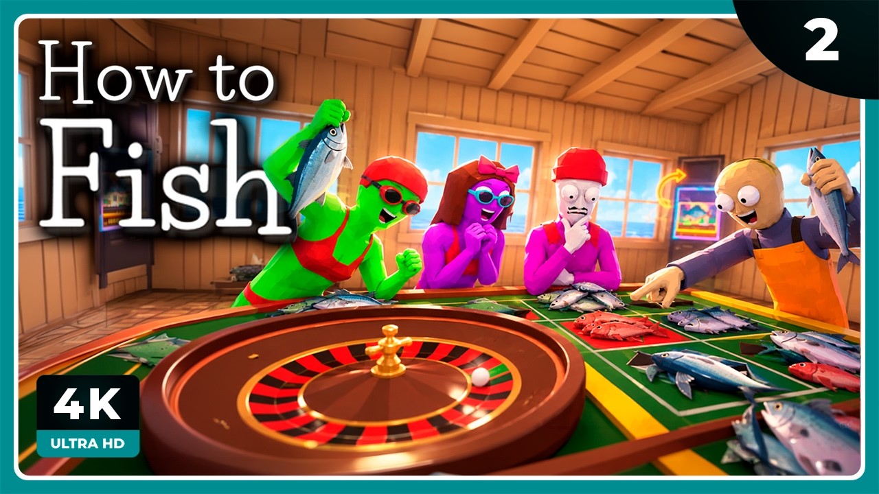 HtF #2 | ESTO ES UN PELIGRO | HOW TO FISH Gameplay Español