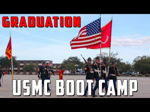 USMC Graduation - Lima Company Retires The Guidons - Graduation 6/01/18