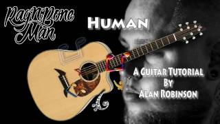 Human - Rag &#39;n&#39; Bone Man - Acoustic Guitar Lesson (easy-ish)