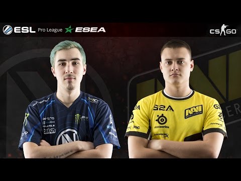 CS:GO - EnVyUS vs. NaVi [Cbble] - ESL ESEA Pro League Season 2 Finals - Semifinal