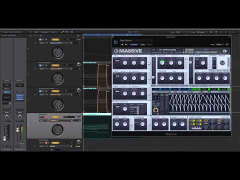 Future Bass Wobble Synth - NI Massive tutorial
