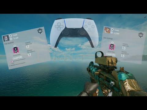 What a High Sensitivity Controller Champion Looks Like - Rainbow Six Siege Console Gameplay