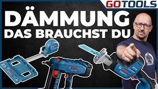 Dämmung schneiden wie ein Profi – mit Stichsäge, Säbelsäge & Handmesser!