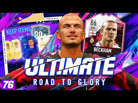UH OH... ICON SBC!!! ULTIMATE RTG! #76 - FIFA 21 Ultimate Team Road to Glory BECKHAM ICON