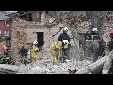 Video Thumbnail: Overnight drone attack kills three in Kyiv