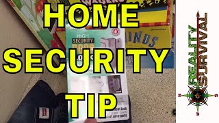 Home Security Tips - The Defender Security - High Security Door Lock