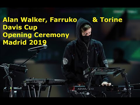 Alan Walker, Farruko & Torine - Davis Cup Finals 2019