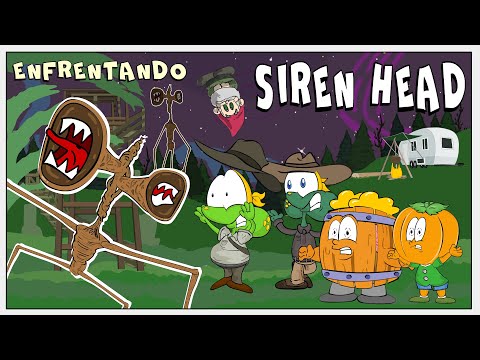 SirenHead in Cartoon Sapo Brothers and Comic Nossa Turma face Siren Head (ending with gnome)