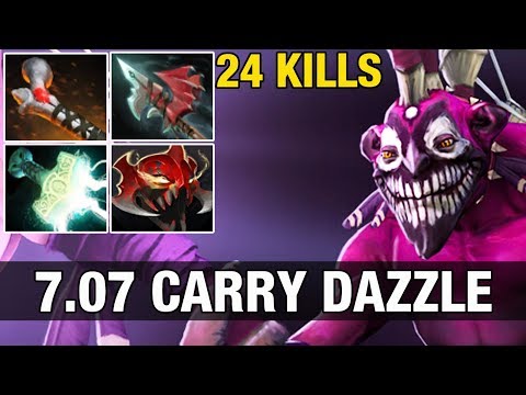 Patch 7.07 - OP DAZZLE CARRY WITH NO DMG ITEMS By: Meracle 7.6K - Dota 2
